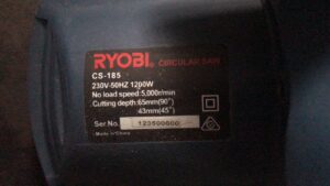 Ryobi Circlar Saw - Image 2