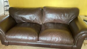 3 Seater Coricraft Leather Couch